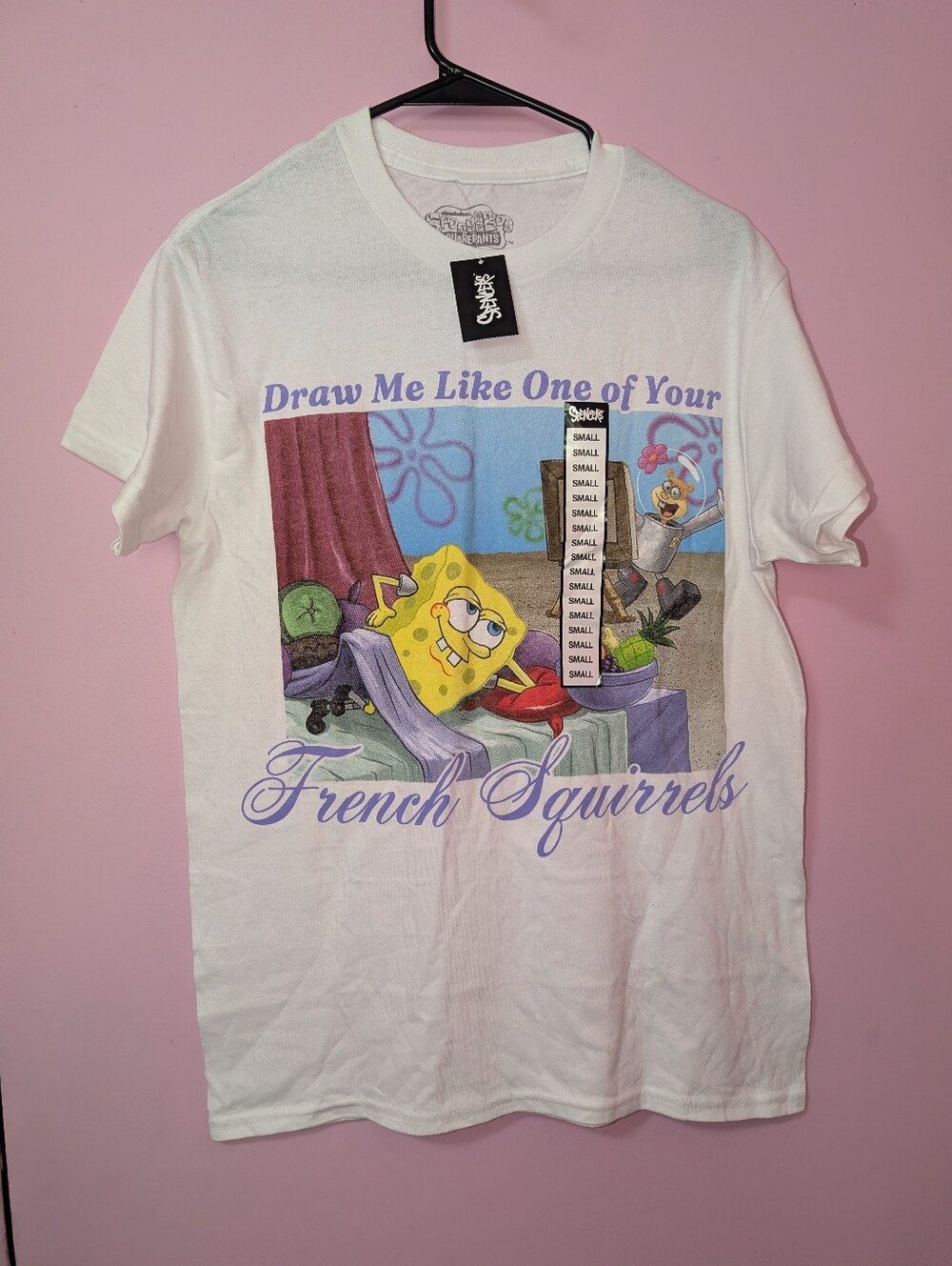 SpongeBob 'Draw Me Like One of Your French Squirrels' T-Shirt